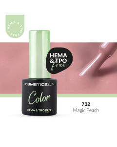Cosmetics Zone Hypoallergene UV/LED Gellak Magic Peach 732 7ml