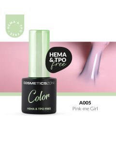 Cosmetics Zone Hypoallergene UV/LED Gellak Pink-Me Girl A005 7ml