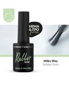 Cosmetics Zone Hypoallergene UV/LED Rubber Base Milky Way 15ml