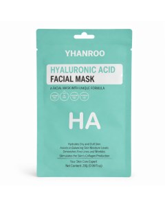 Dermarolling Gezichtsmasker Hyaluronzuur 1stuk