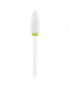 DermaSyis Exo Opzetstuk Nagelfrees Keramische Ovale Cutter Grof #307C