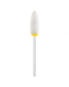 DermaSyis Exo Opzetstuk Nagelfrees Keramische Zeer Fijne Ovale Cutter #307XF