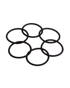 Donegal Haarelastiekjes Zwart 12 stuks - 5820