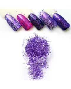 DRM Micro Spider Nagel Decoratie Draadjes Paars #6