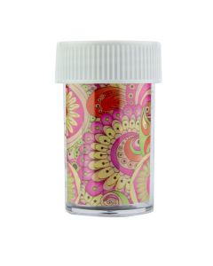 DRM Transferfolie Nageldecoratie 100cm. Retro Paisley #3