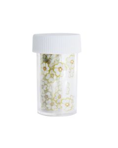 DRM Transferfolie Nageldecoratie 100cm. Transparant Color 12-13