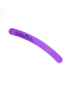 DRM Wasbare en Desinfecteerbare Polijst Nagelvijl Violet 100/180 - Banaan