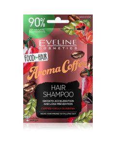 Eveline Cosmetics Food For Hair Aroma Coffee Hair Shampoo 20ml.