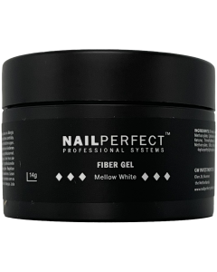 NailPerfect Fiber Gel Mellow White 14gr