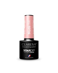 Claresa UV/LED Gellak Nude #114 - 5ml. *