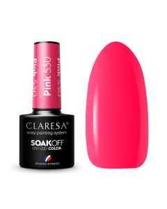 Claresa UV/LED Gellak Roze #530 - 5ml