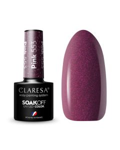 Claresa UV/LED Gellak Roze #553 - 5ml.