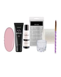 Isabelle Nails Polygel SET P2 Rose French 15gr