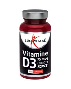 Lucovitaal D3 75mcg 3000IE Vitamine 365st