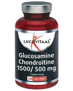 Lucovitaal Glucosamine Chondroïtine 1500/500mg 150st