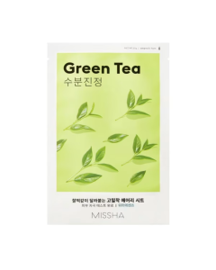 Missha Airy Fit Sheet Mask Gezichtsmasker Green Tea 19g