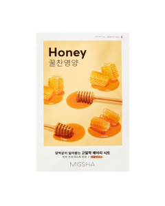 Missha Airy Fit Sheet Mask Gezichtsmasker Honey 19g