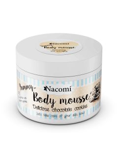 Nacomi Body Mousse - Delicious chocolate cookie 180ml.