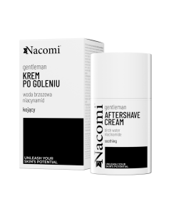 Nacomi Men Soothing aftershave cream that rebuilds skin's microbiome 50ml