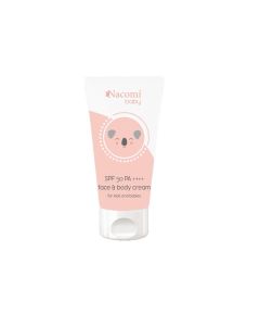 Nacomi SPF 50 Face & Body Cream Voor Kinderen En Baby's