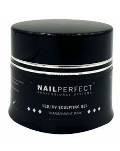 NailPerfect LED UV Sculpting Gel Transparent Pink