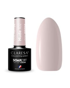 Claresa UV/LED Gellak Nude #102 - 5ml.