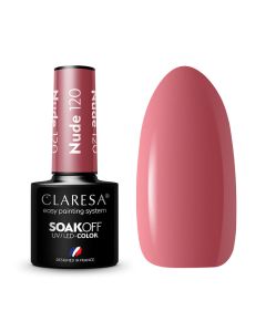 Claresa UV/LED Gellak Nude #120 - 5ml.