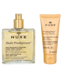 Nuxe Prodigieuse Collection Set Dry Oil 100ml/Shower Oil 130ml