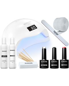 SUNONE Hybride Gellak Nagelset S01
