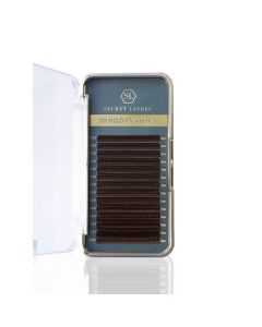 Secret Lashes Wimperextensions Bruin C - 007 - 7-14mm