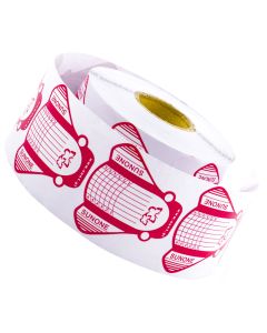 SUNONE Gel & Acryl Brede Nagel Sjablonen Rood 500stuks