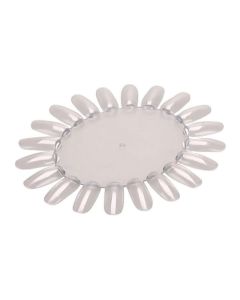 SUNONE Nagel Sjabloon Waaier Zon 20 Tips Transparant