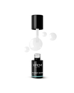 XFEM Gummy Rubber Base Clear 6ml.