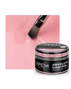 XFEM Builder Gel Absolute Control Subtle Blush 15ml