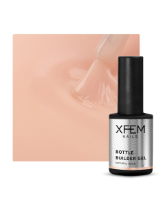 XFEM BIAB Bottle Builder Gel Natural Nude 15ml