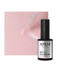 XFEM BIAB Bottle Builder Gel White Pink 15ml