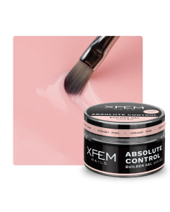 XFEM Builder Gel Absolute Control Creamy Pink 15ml
