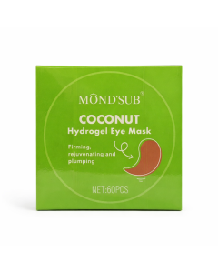 Dermarolling Hydrogel Eye Patches Oogmasker Coconut 60pcs