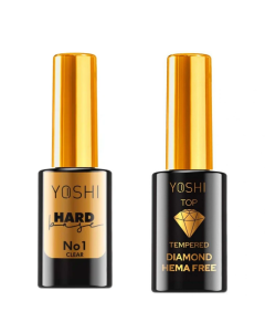 YOSHI Hard Base Clear #1 & Top Tempered Diamond 10ml
