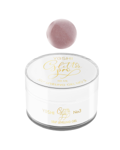 Yoshi Self Leveling Gel Glitter PRO NO.3 15ml
