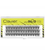 Clavier DUO20 Wimperextensions 12mm. Double Volume