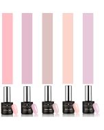 Cosmetics Zone Gellak Set 5 kleuren Sweet Pink