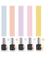 Cosmetics Zone Gellak Set 5 Kleuren Pastel