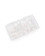 Cosmetics Zone Nagel Tip Box Met Tips Clear 120stuks