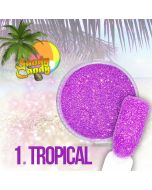 DRM Nageldecoratie Glitter Sandy Candy Tropical #01