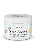 Nacomi Scrub & Wash - Sweet Coconut-Banana Foam 180ml.