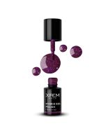 XFEM UV/LED Hybrid Gellak 6ml. #0160 Plummy Violet