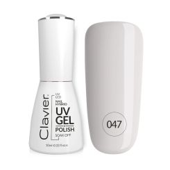 Clavier UV/LED Hybrid Gellak Luxury 10ml. #047 - Shy Grey