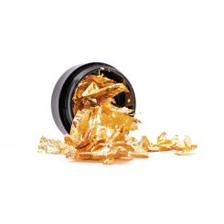 Cosmetics Zone Metallic Nagel Flakes Goud