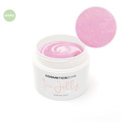 Cosmetics Zone ICE JELLY - Hypoallergene UV/LED Gel Pink Mask Glitter 15ml.